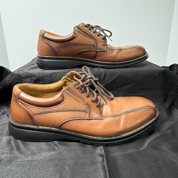 Dockers Other - Dockers Dress Trustee 90-32775 Men's Tan Leather Dress Shoes Size 8.5M